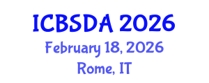 International Conference on Business Systems Design and Analysis (ICBSDA) February 18, 2026 - Rome, Italy