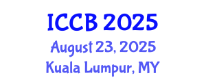 International Conference on Cancer Bioinformatics (ICCB) August 23, 2025 - Kuala Lumpur, Malaysia