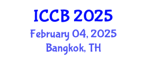 International Conference on Cancer Bioinformatics (ICCB) February 04, 2025 - Bangkok, Thailand