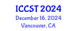 International Conference on Cancer Science and Therapy (ICCST) December 16, 2024 - Vancouver, Canada