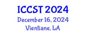 International Conference on Cancer Science and Therapy (ICCST) December 16, 2024 - Vientiane, Laos