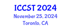 International Conference on Cancer Science and Therapy (ICCST) November 25, 2024 - Toronto, Canada
