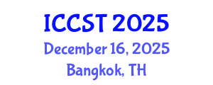 International Conference on Cancer Science and Therapy (ICCST) December 16, 2025 - Bangkok, Thailand