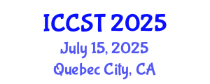 International Conference on Cancer Science and Therapy (ICCST) July 15, 2025 - Quebec City, Canada