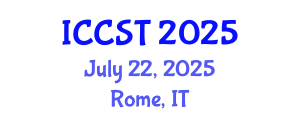 International Conference on Cancer Science and Therapy (ICCST) July 22, 2025 - Rome, Italy