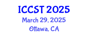 International Conference on Cancer Science and Therapy (ICCST) March 29, 2025 - Ottawa, Canada
