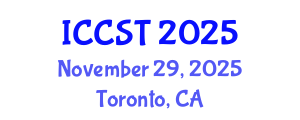 International Conference on Cancer Science and Therapy (ICCST) November 29, 2025 - Toronto, Canada