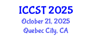 International Conference on Cancer Science and Therapy (ICCST) October 21, 2025 - Quebec City, Canada