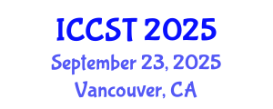International Conference on Cancer Science and Therapy (ICCST) September 23, 2025 - Vancouver, Canada
