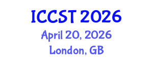 International Conference on Cancer Science and Therapy (ICCST) April 20, 2026 - London, United Kingdom International Conference on Cancer Science and Therapy (ICCST) April 20, 2026 - London, United Kingdom