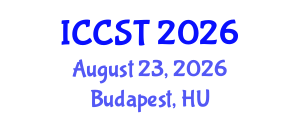 International Conference on Cancer Science and Therapy (ICCST) August 23, 2026 - Budapest, Hungary International Conference on Cancer Science and Therapy (ICCST) August 23, 2026 - Budapest, Hungary