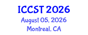 International Conference on Cancer Science and Therapy (ICCST) August 05, 2026 - Montreal, Canada International Conference on Cancer Science and Therapy (ICCST) August 05, 2026 - Montreal, Canada