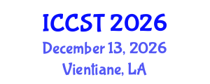 International Conference on Cancer Science and Therapy (ICCST) December 13, 2026 - Vientiane, Laos International Conference on Cancer Science and Therapy (ICCST) December 13, 2026 - Vientiane, Laos