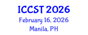 International Conference on Cancer Science and Therapy (ICCST) February 16, 2026 - Manila, Philippines International Conference on Cancer Science and Therapy (ICCST) February 16, 2026 - Manila, Philippines