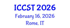 International Conference on Cancer Science and Therapy (ICCST) February 16, 2026 - Rome, Italy International Conference on Cancer Science and Therapy (ICCST) February 16, 2026 - Rome, Italy