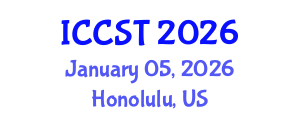 International Conference on Cancer Science and Therapy (ICCST) January 05, 2026 - Honolulu, United States International Conference on Cancer Science and Therapy (ICCST) January 05, 2026 - Honolulu, United States