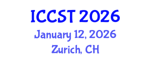 International Conference on Cancer Science and Therapy (ICCST) January 12, 2026 - Zurich, Switzerland International Conference on Cancer Science and Therapy (ICCST) January 12, 2026 - Zurich, Switzerland