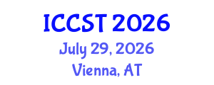 International Conference on Cancer Science and Therapy (ICCST) July 29, 2026 - Vienna, Austria International Conference on Cancer Science and Therapy (ICCST) July 29, 2026 - Vienna, Austria
