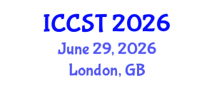 International Conference on Cancer Science and Therapy (ICCST) June 29, 2026 - London, United Kingdom International Conference on Cancer Science and Therapy (ICCST) June 29, 2026 - London, United Kingdom
