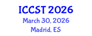 International Conference on Cancer Science and Therapy (ICCST) March 30, 2026 - Madrid, Spain International Conference on Cancer Science and Therapy (ICCST) March 30, 2026 - Madrid, Spain