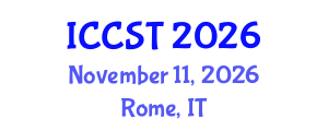 International Conference on Cancer Science and Therapy (ICCST) November 11, 2026 - Rome, Italy International Conference on Cancer Science and Therapy (ICCST) November 11, 2026 - Rome, Italy