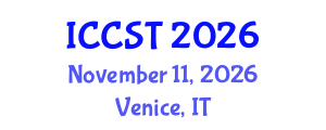 International Conference on Cancer Science and Therapy (ICCST) November 11, 2026 - Venice, Italy International Conference on Cancer Science and Therapy (ICCST) November 11, 2026 - Venice, Italy