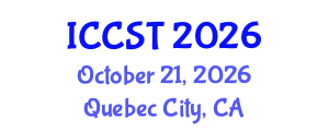International Conference on Cancer Science and Therapy (ICCST) October 21, 2026 - Quebec City, Canada International Conference on Cancer Science and Therapy (ICCST) October 21, 2026 - Quebec City, Canada