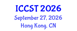 International Conference on Cancer Science and Therapy (ICCST) September 27, 2026 - Hong Kong, China International Conference on Cancer Science and Therapy (ICCST) September 27, 2026 - Hong Kong, China