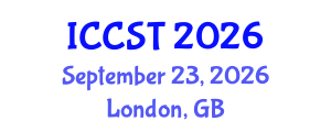 International Conference on Cancer Science and Therapy (ICCST) September 23, 2026 - London, United Kingdom International Conference on Cancer Science and Therapy (ICCST) September 23, 2026 - London, United Kingdom