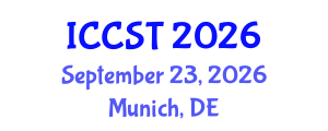 International Conference on Cancer Science and Therapy (ICCST) September 23, 2026 - Munich, Germany International Conference on Cancer Science and Therapy (ICCST) September 23, 2026 - Munich, Germany