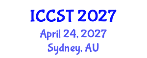 International Conference on Cancer Science and Therapy (ICCST) April 24, 2027 - Sydney, Australia International Conference on Cancer Science and Therapy (ICCST) April 24, 2027 - Sydney, Australia