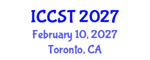 International Conference on Cancer Science and Therapy (ICCST) February 10, 2027 - Toronto, Canada International Conference on Cancer Science and Therapy (ICCST) February 10, 2027 - Toronto, Canada