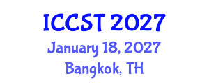 International Conference on Cancer Science and Therapy (ICCST) January 18, 2027 - Bangkok, Thailand International Conference on Cancer Science and Therapy (ICCST) January 18, 2027 - Bangkok, Thailand