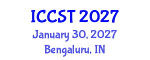 International Conference on Cancer Science and Therapy (ICCST) January 30, 2027 - Bengaluru, India International Conference on Cancer Science and Therapy (ICCST) January 30, 2027 - Bengaluru, India