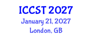 International Conference on Cancer Science and Therapy (ICCST) January 21, 2027 - London, United Kingdom International Conference on Cancer Science and Therapy (ICCST) January 21, 2027 - London, United Kingdom