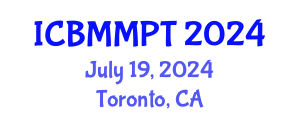 International Conference on Carbon Based Materials and Material Processing Technologies (ICBMMPT) July 19, 2024 - Toronto, Canada