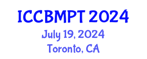 International Conference on Carbon Based Materials and Processing Technology (ICCBMPT) July 19, 2024 - Toronto, Canada