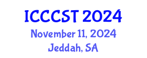 International Conference on Carbon Capture and Storage Technologies (ICCCST) November 11, 2024 - Jeddah, Saudi Arabia