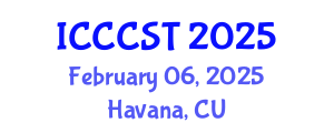 International Conference on Carbon Capture and Storage Technologies (ICCCST) February 06, 2025 - Havana, Cuba