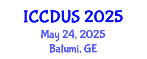 International Conference on Carbon Dioxide Utilization and Sequestration (ICCDUS) May 24, 2025 - Batumi, Georgia