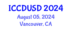 International Conference on Carbon Dioxide Utilization and Sustainable Development (ICCDUSD) August 05, 2024 - Vancouver, Canada