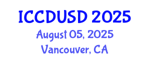 International Conference on Carbon Dioxide Utilization and Sustainable Development (ICCDUSD) August 05, 2025 - Vancouver, Canada