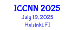 International Conference on Carbon Nanoscience and Nanotechnology (ICCNN) July 19, 2025 - Helsinki, Finland