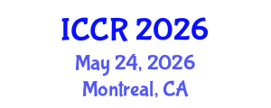 International Conference on Cardiac Rehabilitation (ICCR) May 24, 2026 - Montreal, Canada