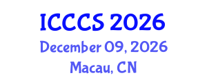International Conference on Cardiology and Cardiac Surgery (ICCCS) December 09, 2026 - Macau, China