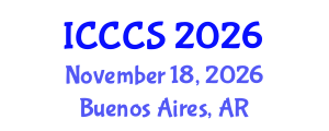 International Conference on Cardiology and Cardiac Surgery (ICCCS) November 18, 2026 - Buenos Aires, Argentina International Conference on Cardiology and Cardiac Surgery (ICCCS) November 18, 2026 - Buenos Aires, Argentina