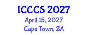 International Conference on Cardiology and Cardiac Surgery (ICCCS) April 15, 2027 - Cape Town, South Africa International Conference on Cardiology and Cardiac Surgery (ICCCS) April 15, 2027 - Cape Town, South Africa