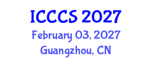 International Conference on Cardiology and Cardiac Surgery (ICCCS) February 03, 2027 - Guangzhou, China