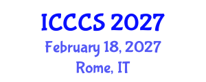 International Conference on Cardiology and Cardiac Surgery (ICCCS) February 18, 2027 - Rome, Italy International Conference on Cardiology and Cardiac Surgery (ICCCS) February 18, 2027 - Rome, Italy