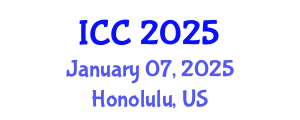 International Conference on Cardiology and Cardiovascular Medicine (ICC) January 07, 2025 - Honolulu, United States